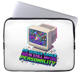 Funda Para Portátil Mi salvapantallas era mi personalidad – 90s Retro