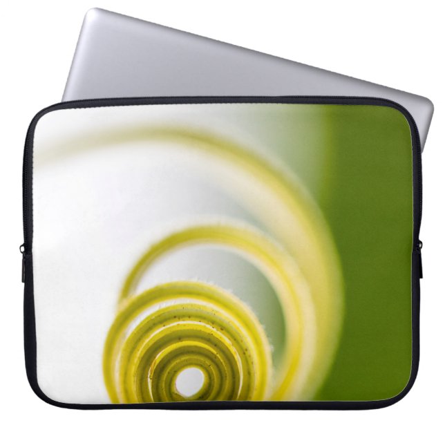 Funda Para Portátil Microfotografía del tallo de la planta (Frente)