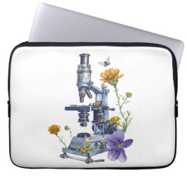 Funda Para Portátil Microscopio floral