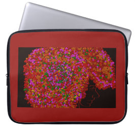 Funda para portátil Midnight's Bloom