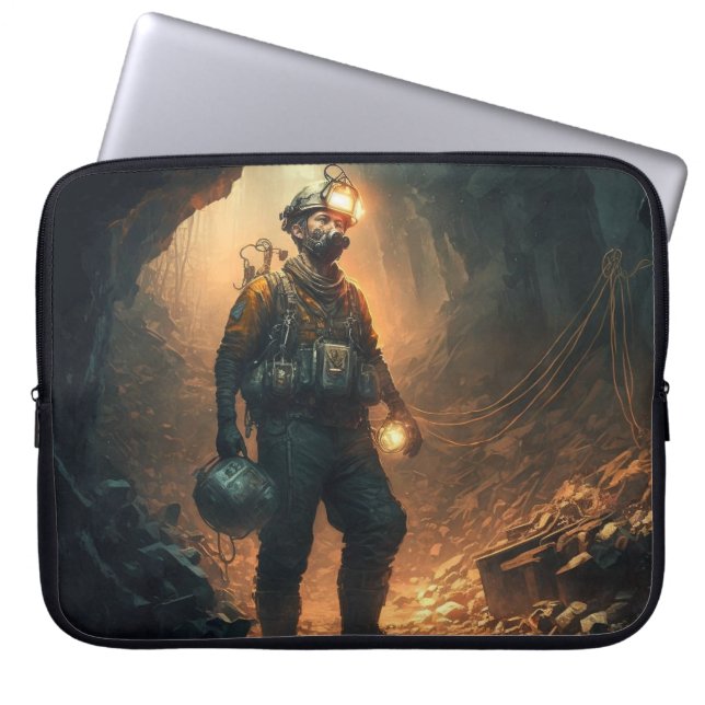 Funda Para Portátil Minas peligrosas (Frente)