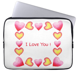 Funda Para Portátil Minimalist  Romantic I Love You  Valentine's Day  