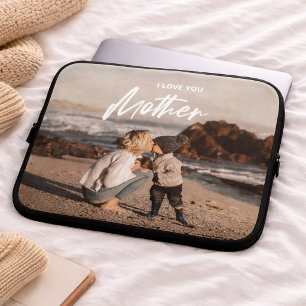 Funda Para Portátil Mínimo regalo de foto de te amo madre