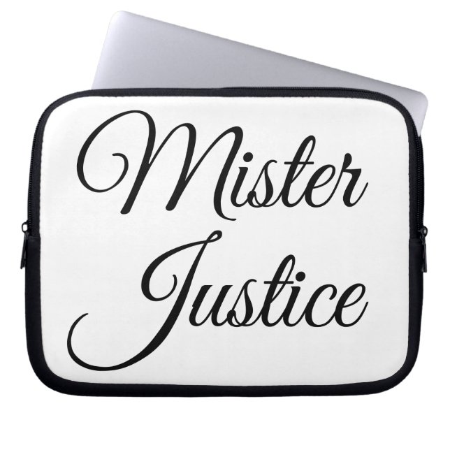 Funda Para Portátil Ministro de Justicia (Frente)