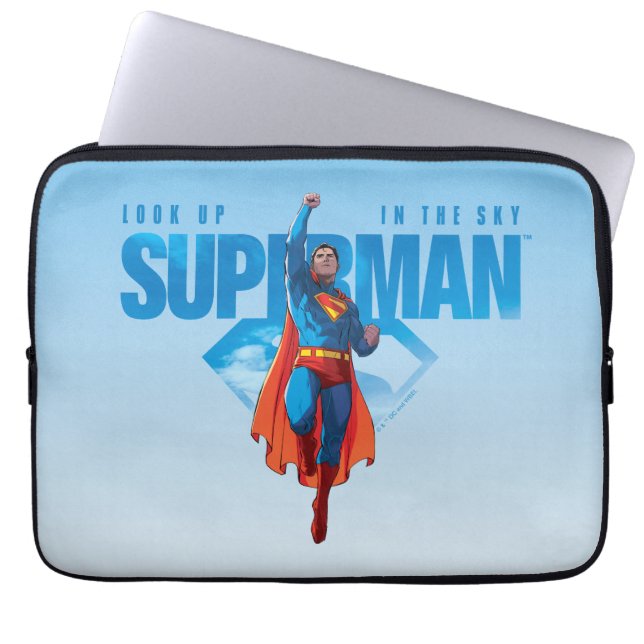 Funda Para Portátil Mira, es Superman (Frente)