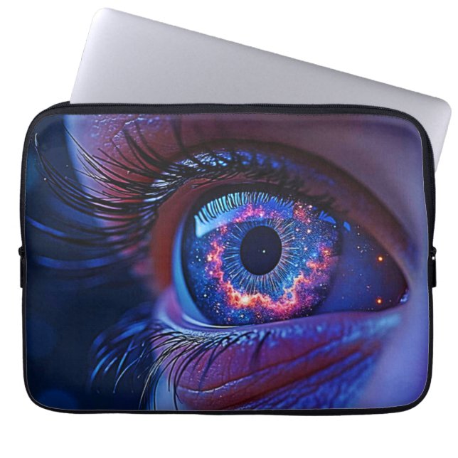Funda Para Portátil Mirada estelar cósmica (Frente)