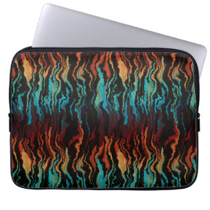 Funda Para Portátil Mirando el abstracto del fuego