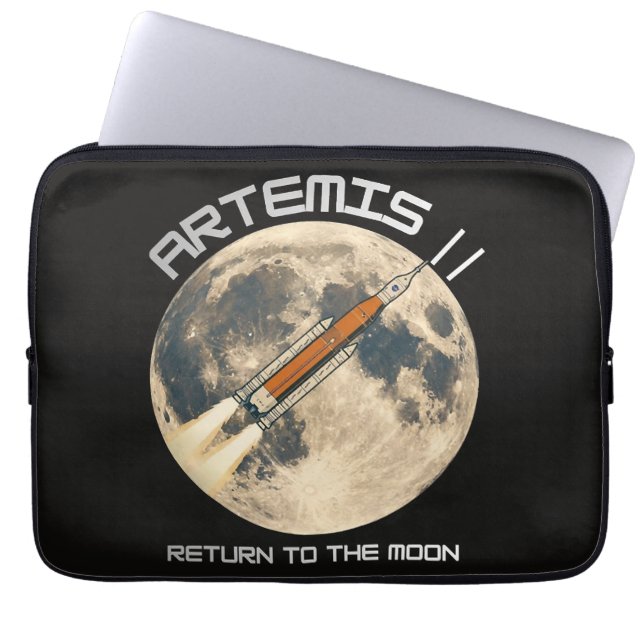 Funda Para Portátil misión lunar Artemis (Frente)