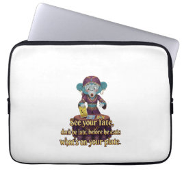 Funda Para Portátil Místico Mono Divertido