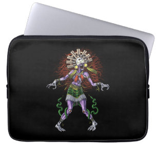 Funda Para Portátil Mitología azteca Deity Tzitzimitl