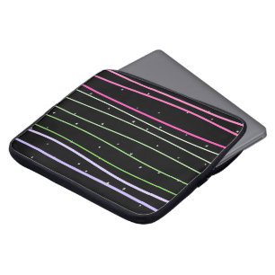 Funda Para Portátil Mochila con estrellas con líneas onduladas