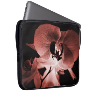 Funda Para Portátil MOD con clase elegante elegante de las orquídeas r