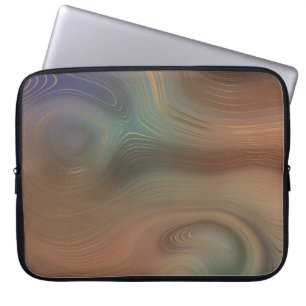 Funda Para Portátil Moda Earthy Strata Agante natural de piedra de c