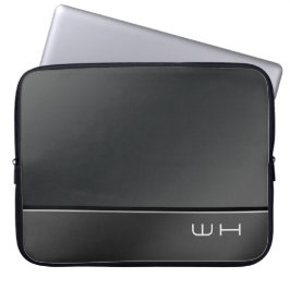 Funda Para Portátil Moda Negra de negocios moderna