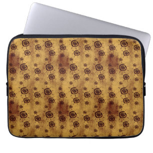 Funda Para Portátil Modelo amarillo sucio de Sun