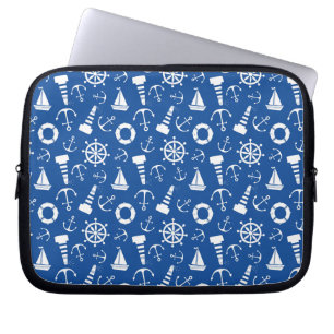 Funda Para Portátil Modelo azul del mar