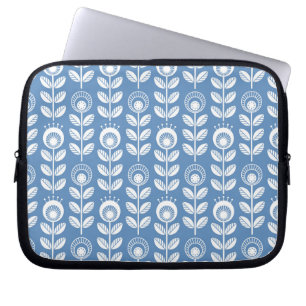 Funda Para Portátil Modelo azul escandinavo retro