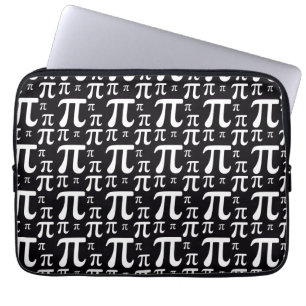 Funda Para Portátil Modelo blanco y negro del pi