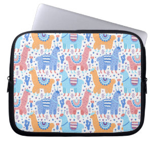 Funda Para Portátil Modelo colorido brillante de la alpaca