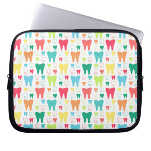Funda Para Portátil Modelo colorido de los dientes