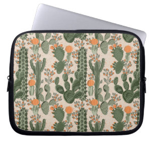 Funda Para Portátil Modelo colorido del cactus