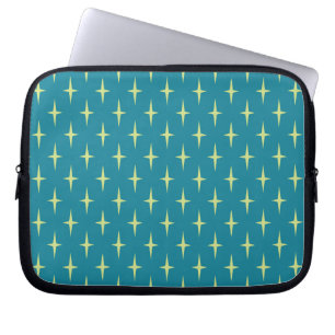 Funda Para Portátil Modelo de estrella retro de la edad atómica