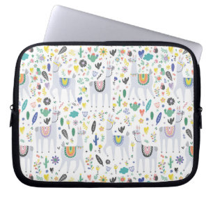 Funda Para Portátil Modelo de la alpaca del Doodle
