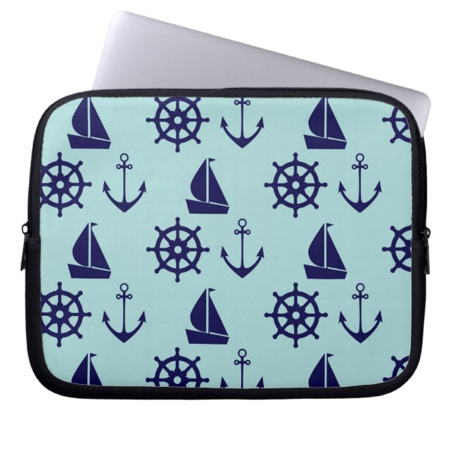 Funda Para Portátil Modelo de la playa (Frente)