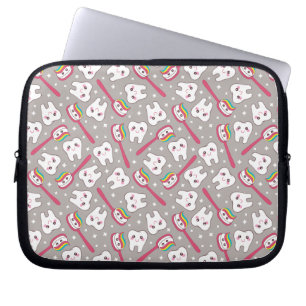 Funda Para Portátil Modelo de los dientes del arco iris