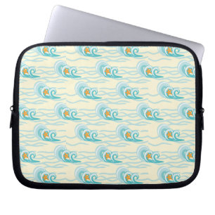 Funda Para Portátil Modelo de ondas suave
