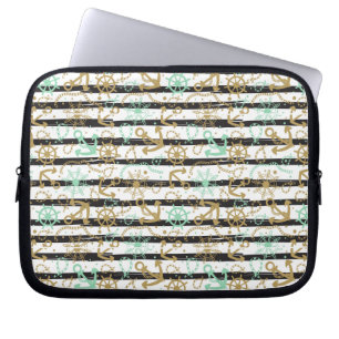 Funda Para Portátil Modelo del ancla de mar