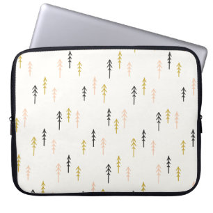 Funda Para Portátil Modelo del bosque del árbol de navidad