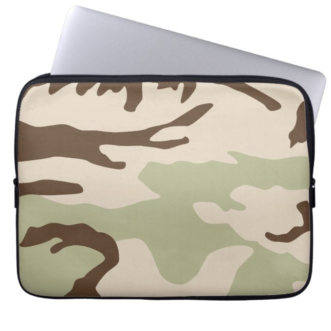 Funda Para Portátil Modelo del camuflaje (Frente)