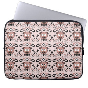 Funda Para Portátil Modelo del damasco del cerdo