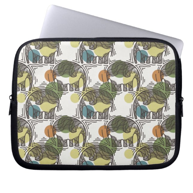 Funda Para Portátil Modelo del elefante (Frente)
