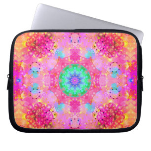 Funda Para Portátil Modelo del fractal de las estrellas y de las