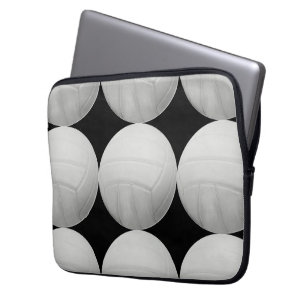 Funda Para Portátil Modelo del voleibol en negro o cualquier color