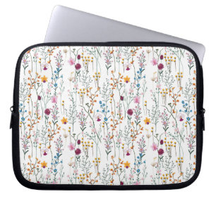 Funda Para Portátil Modelo del Wildflower del verano