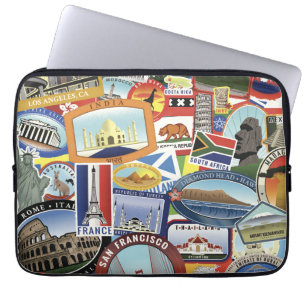 Funda Para Portátil Modelo del World Travel