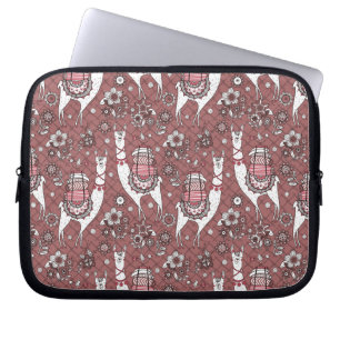 Funda Para Portátil Modelo divertido de las llamas