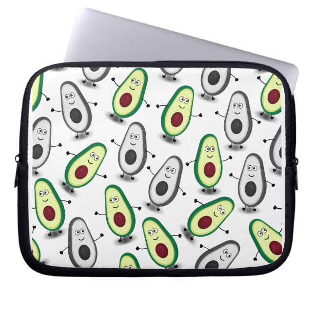 Funda Para Portátil Modelo doble del aguacate (Frente)