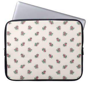 Funda Para Portátil Modelo femenino del papel pintado del vintage de