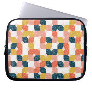 Funda Para Portátil Modelo geométrico retro del Bauhaus