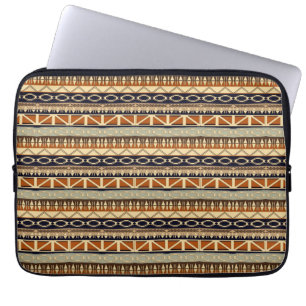 Funda Para Portátil modelo inconsútil africano étnico