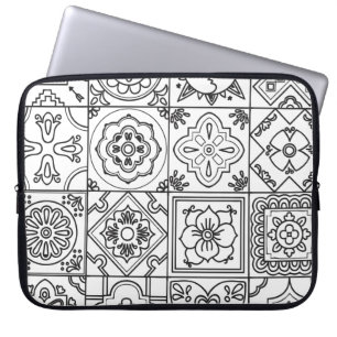 Funda Para Portátil Modelo inspirado de Talavera