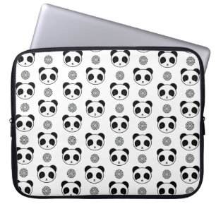 Funda Para Portátil Modelo Kawaii Panda Mandala