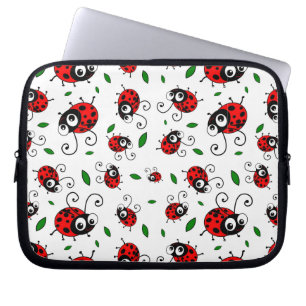 Funda Para Portátil Modelo lindo de la mariquita