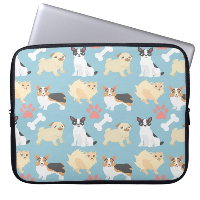 Funda Para Portátil Modelo lindo del perro (Frente)