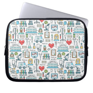 Funda Para Portátil Modelo médico del diseño