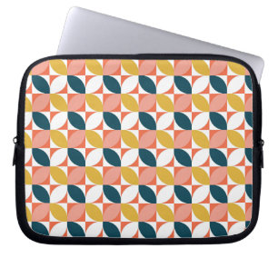 Funda Para Portátil Modelo moderno de la hoja de los mediados de siglo